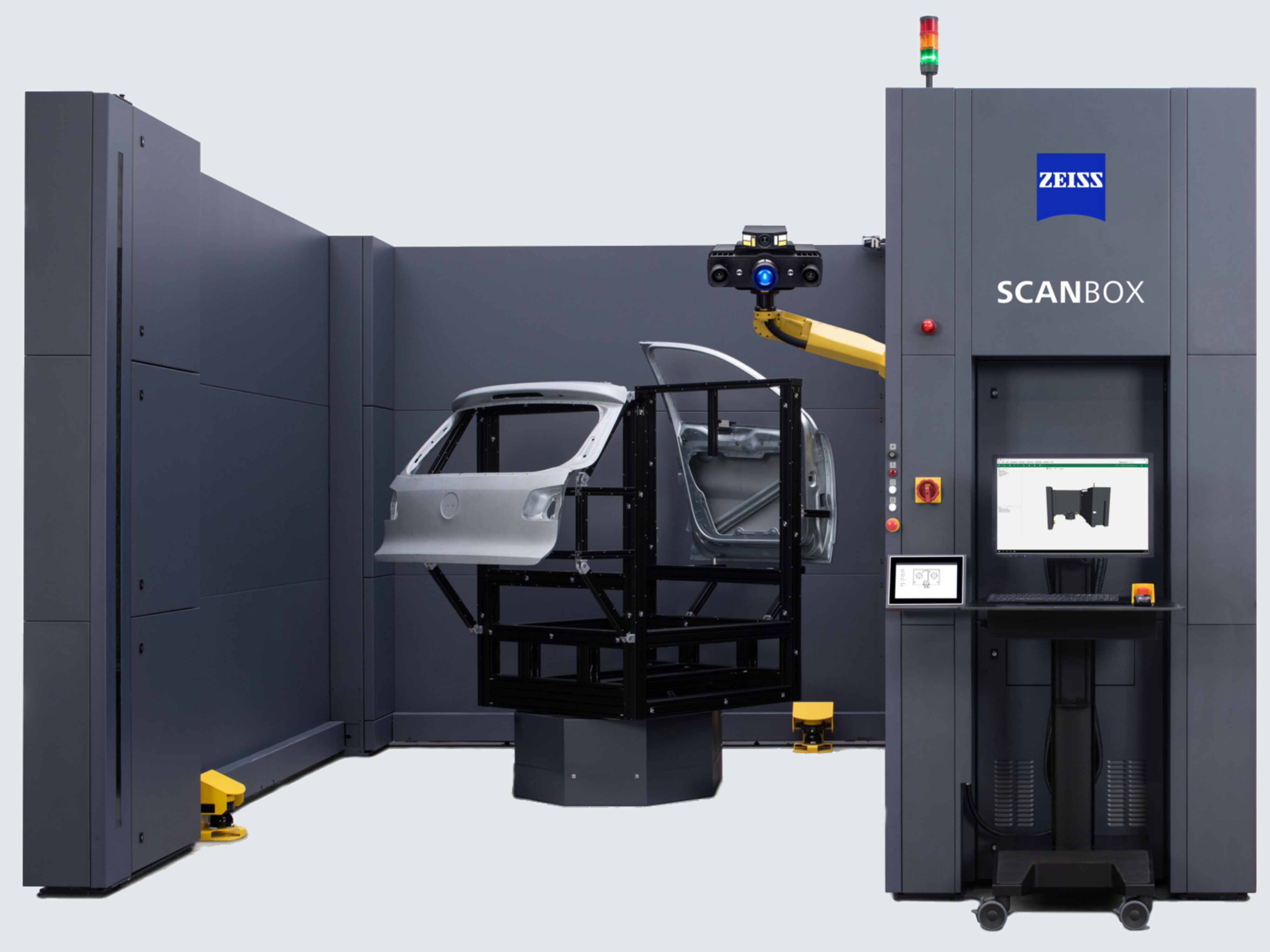 [Translate to English:] Automatiseret 3D målemaskine