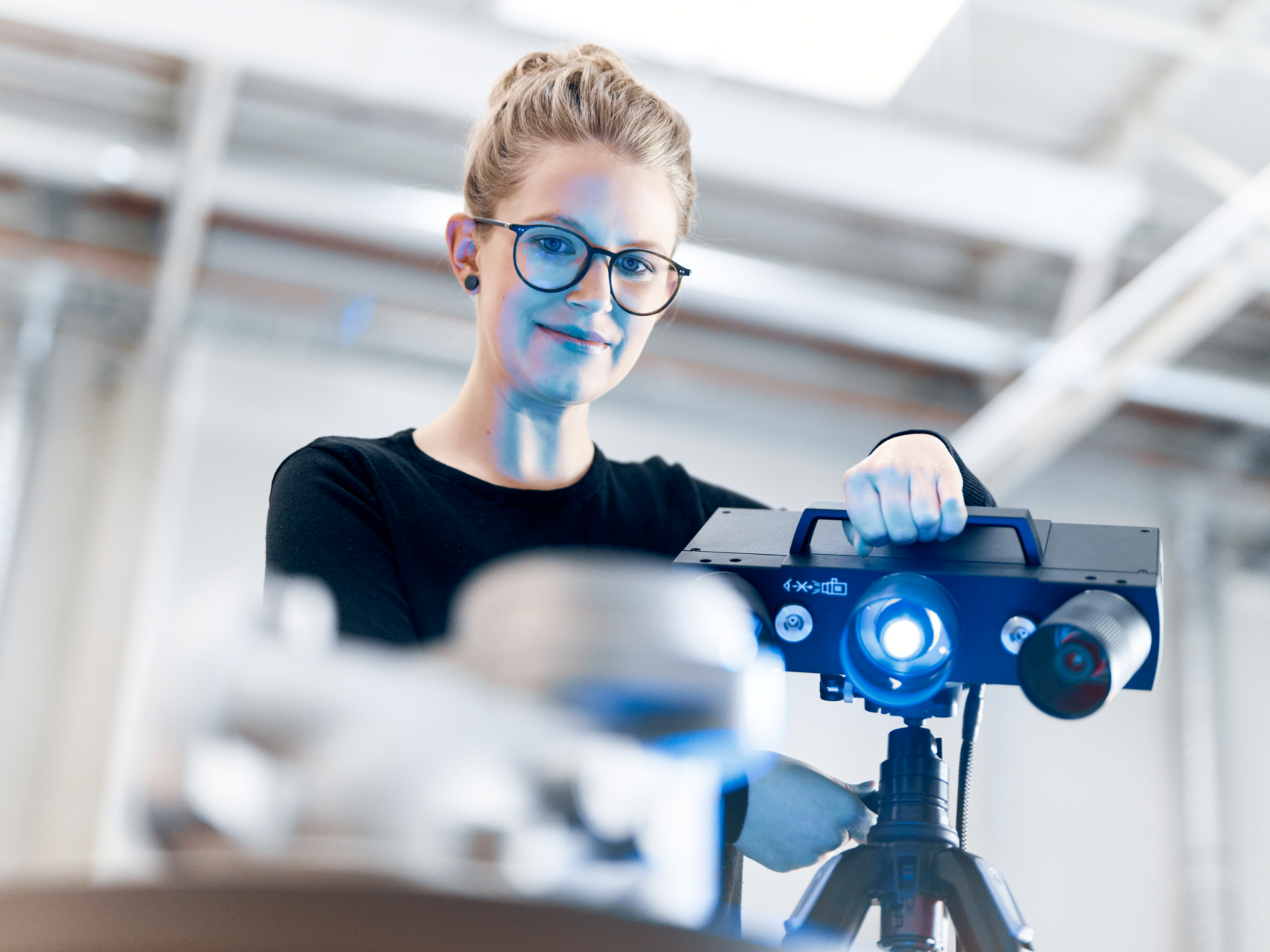 [Translate to English:] 3D scanning, ATOS Q