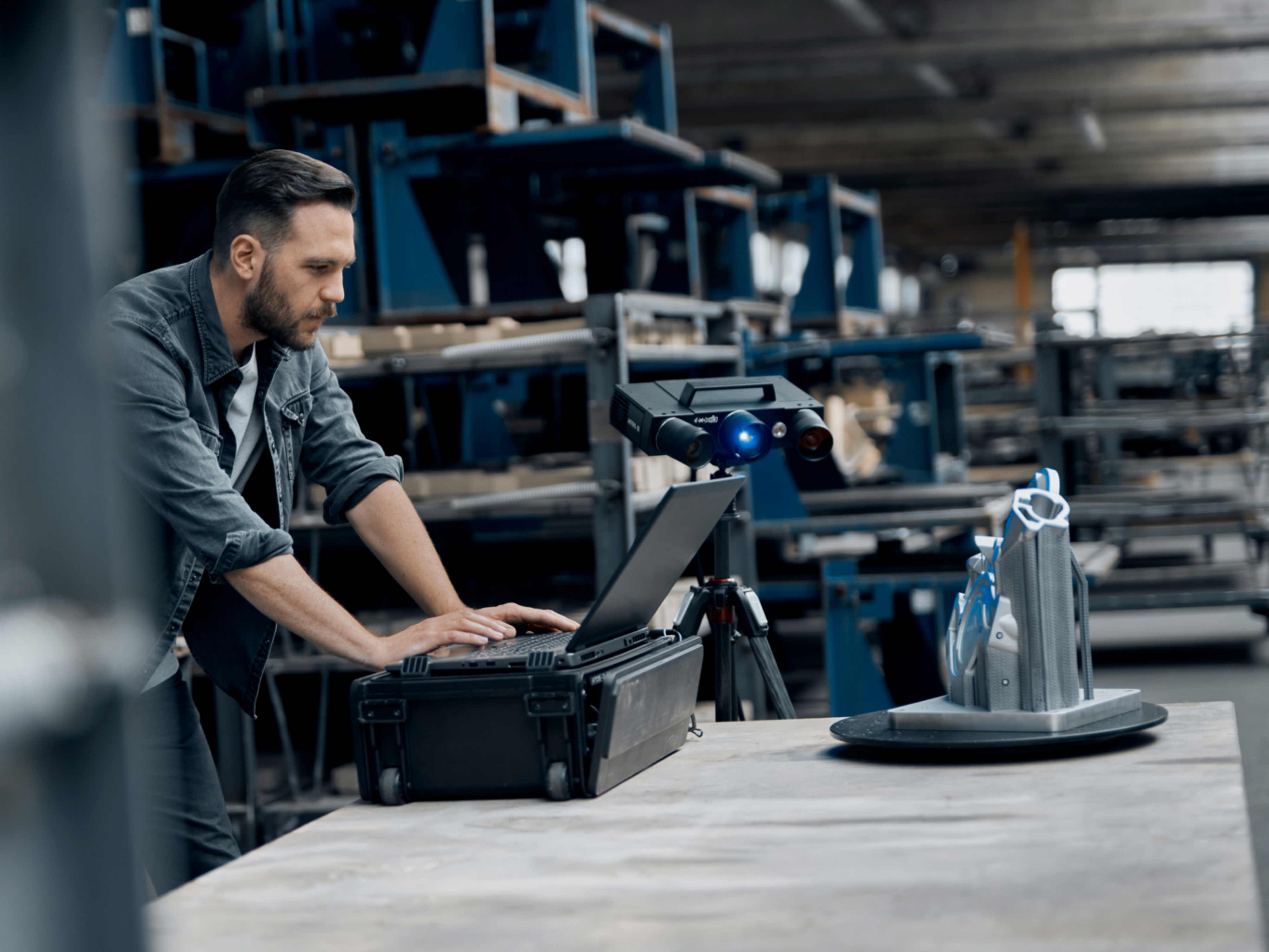 3D scanning, ATOS Q