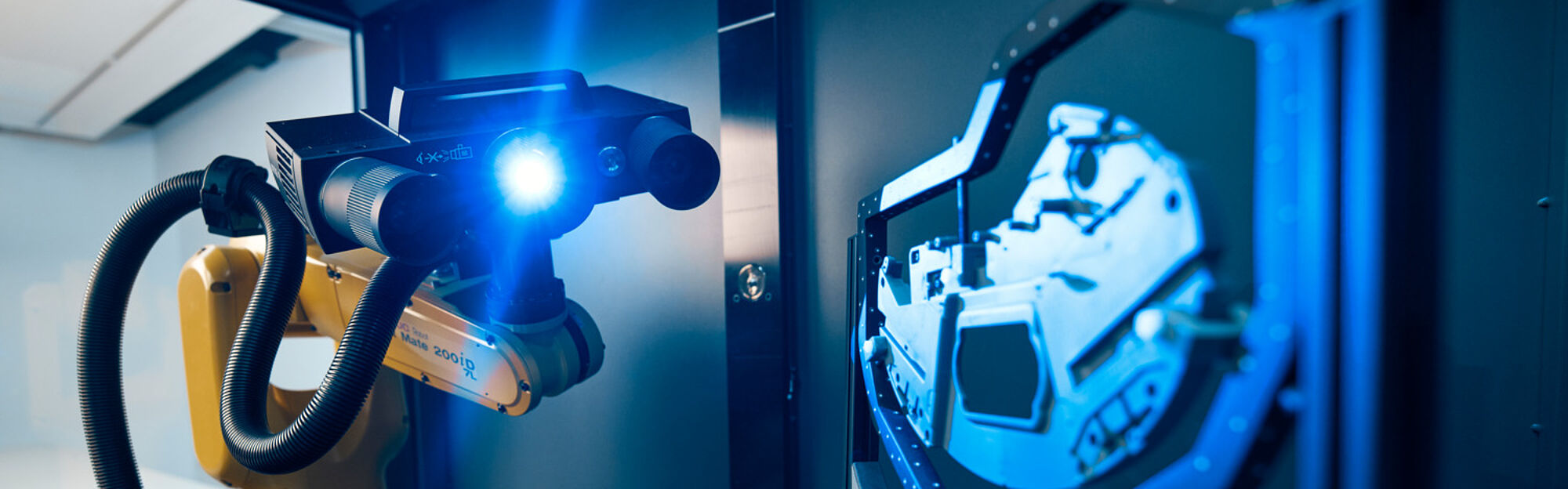 [Translate to English:] Automatiseret 3D scanner, ATOS ScanBox 4105, ATOS Q