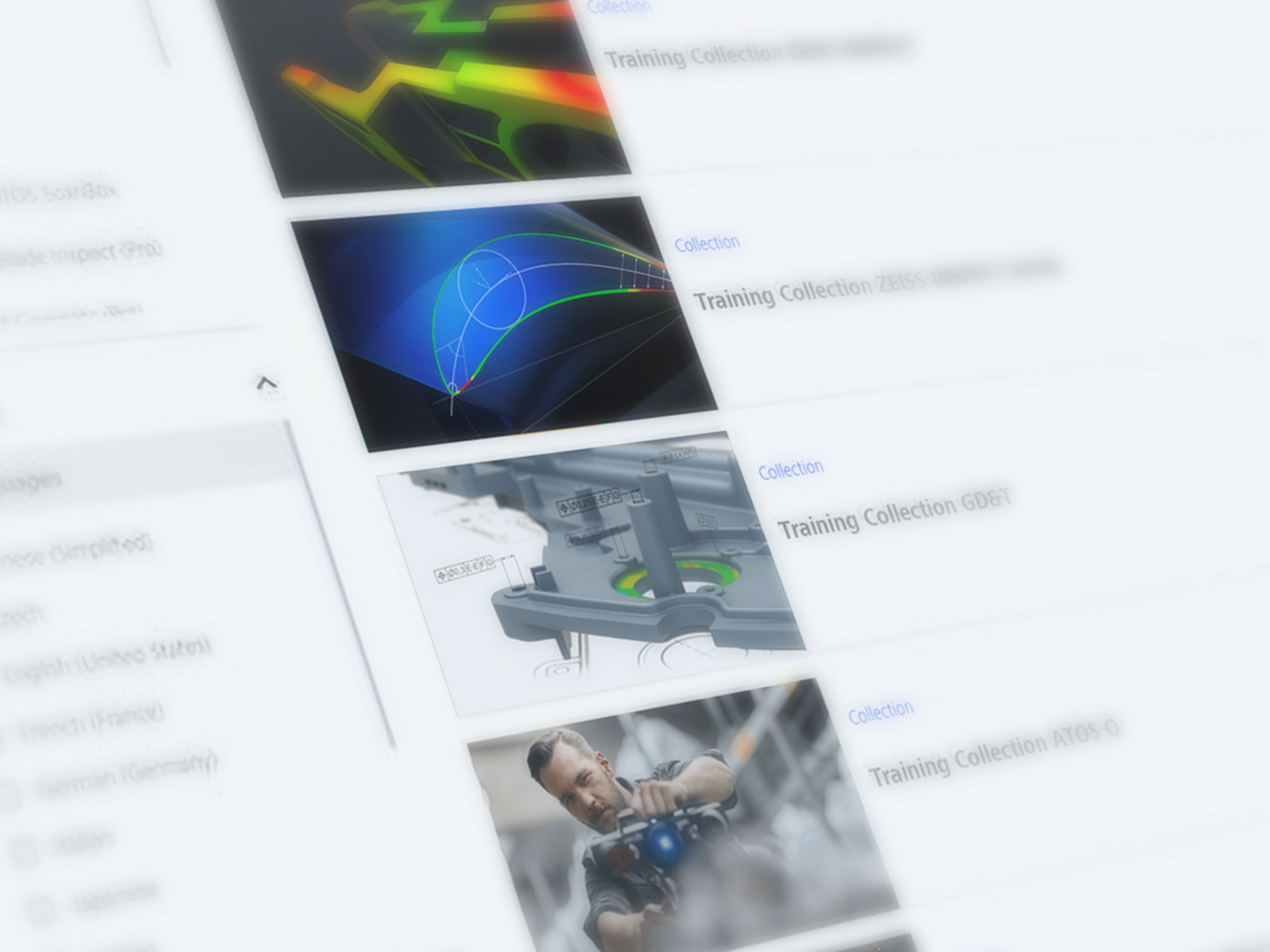 [Translate to English:] ZEISS e-learning, ZEISS Quality Training Center