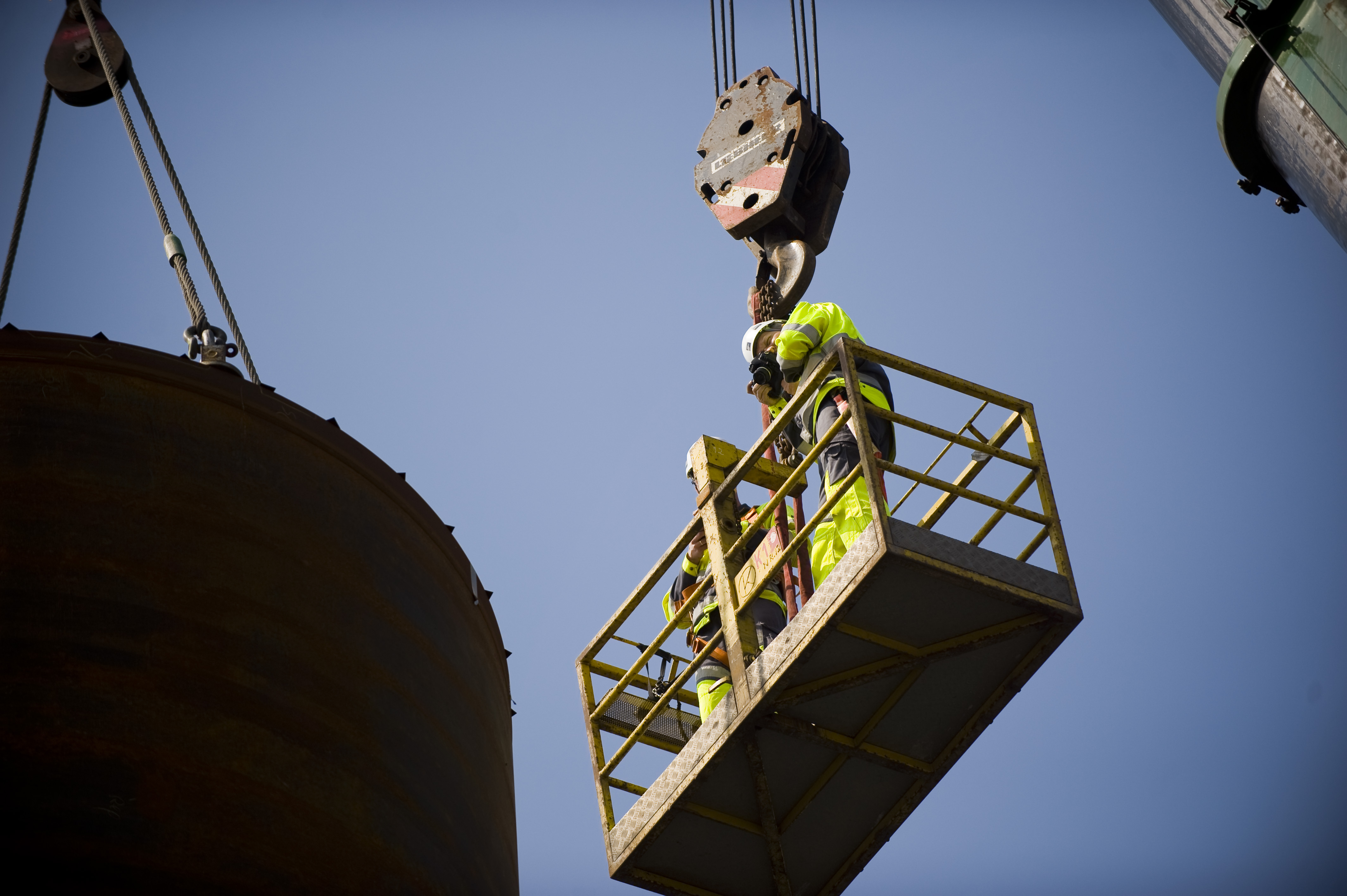 [Translate to English:] Case: 3D coordinate measurement of wind turbine tower